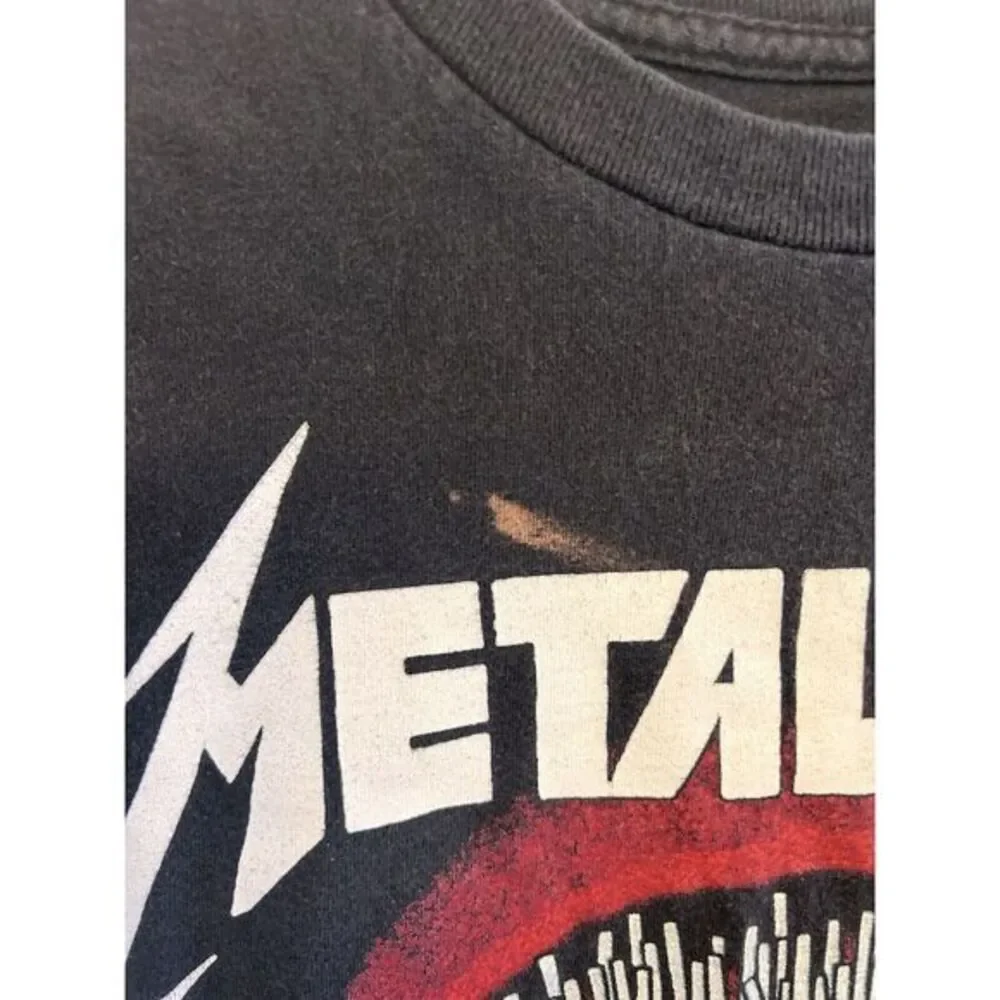 Metallica Shortest Straw In Vertigo You Will Be Black T-Shirt Size‎ Small